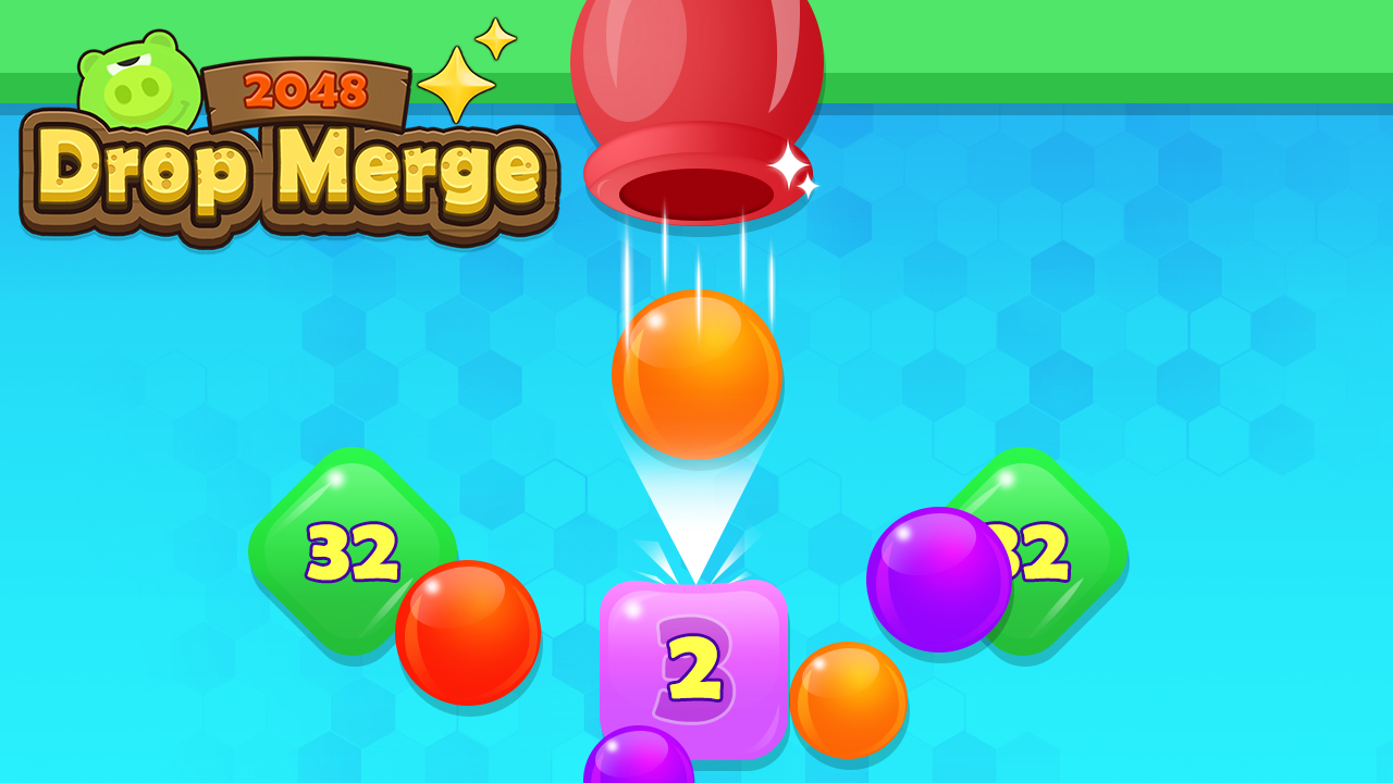 Image 2048 Drop Merge